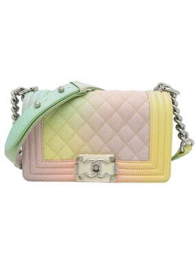Chanel Shoulder Bag Rainbow